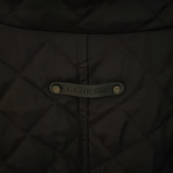 Ralph Lauren Quilted Jacket with Leather Detail - Picture 5 of 6